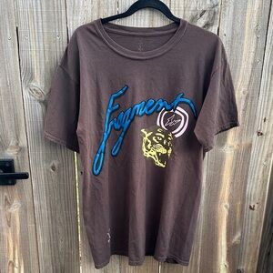 Travis Scott Cactus Jack for Fragment Icons Tee Size Large